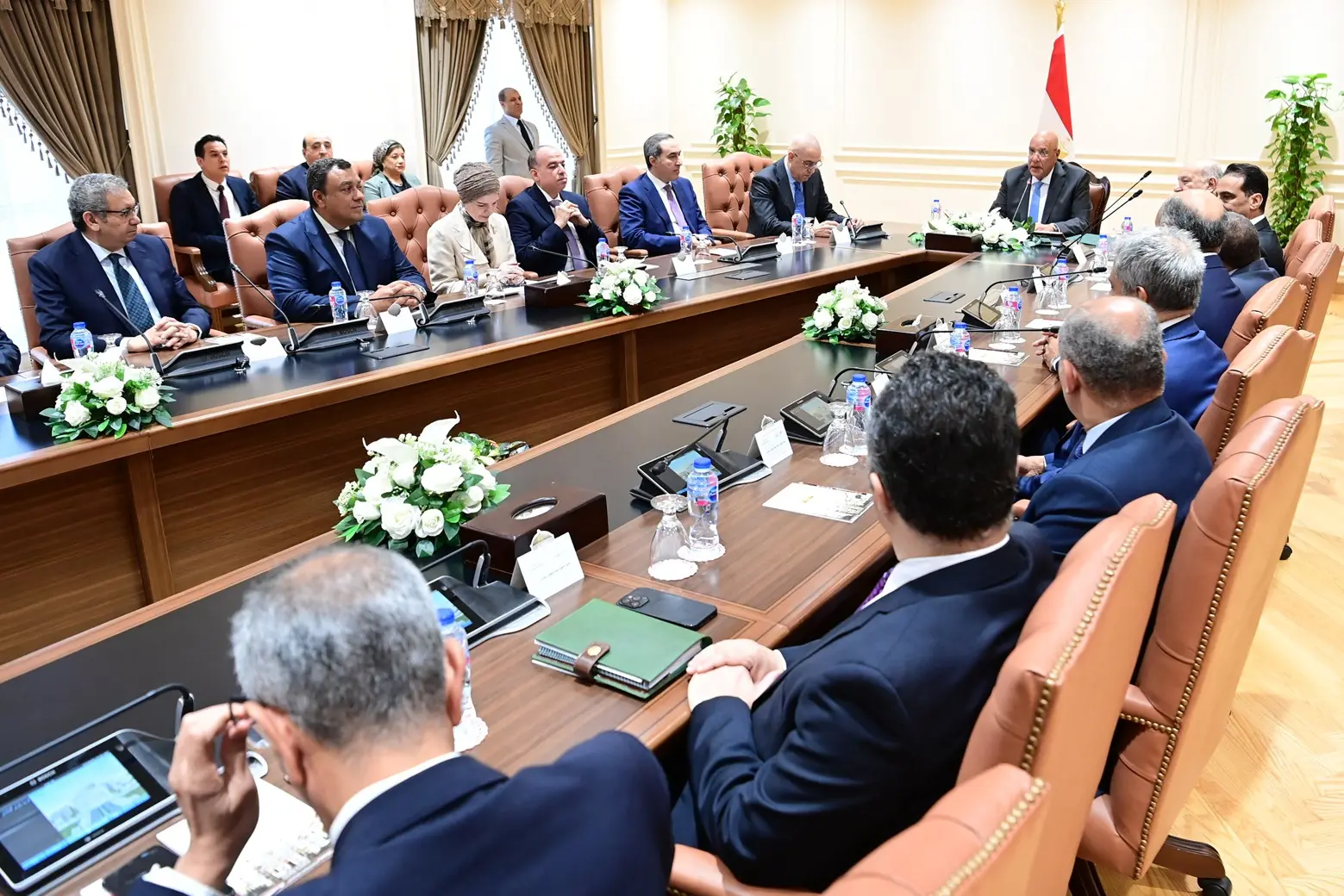 رئيس مجلس النواب يعقد لقاءً موسعاً مع السفراء المنقولين لرئاسة البعثات الدبلوماسية المصرية بالخارج