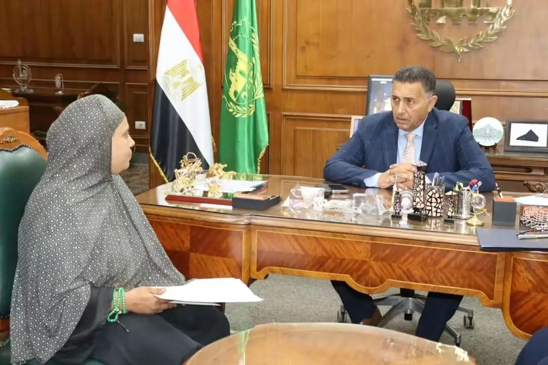 محافظ القليوبية يستجيب لاستغاثة أم لأربعة أطفال ويوفر لها مسكنًا ويؤمّن إحتياجاتها الأساسية - 1000015249