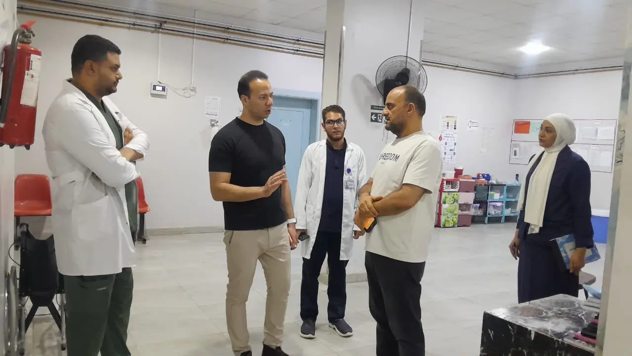 جولة مفاجئة ليلًا.. وكيل صحة البحيرة يكشف تفاصيل جديدة بمستشفى إيتاي البارود - 1000062596