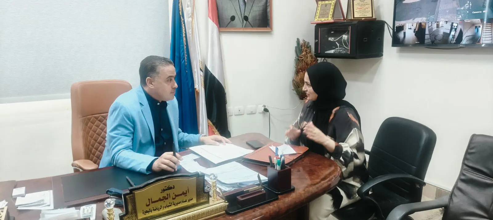 وكيل شباب ورياضة البحيرة: لن أتنازل عن شبر واحد.. وخطة طموحة لتطوير المنشآت الرياضية - 1000164698