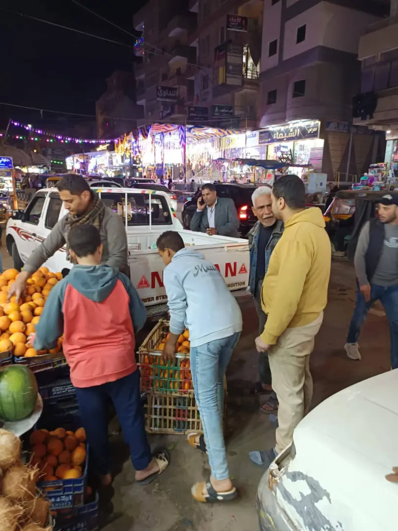 حملة لإزالة الإشغالات بشوارع دكرنس.. لإعادة الانضباط