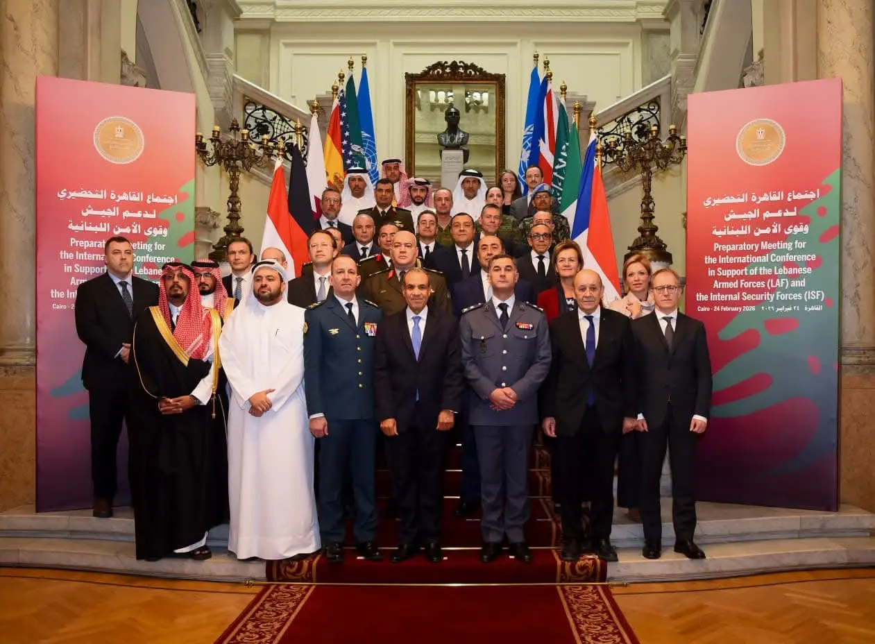 القاهرة تستضيف الاجتماع التحضيري لمؤتمر دعم الجيش وقوى الأمن الداخلي اللبنانية - 1000258537