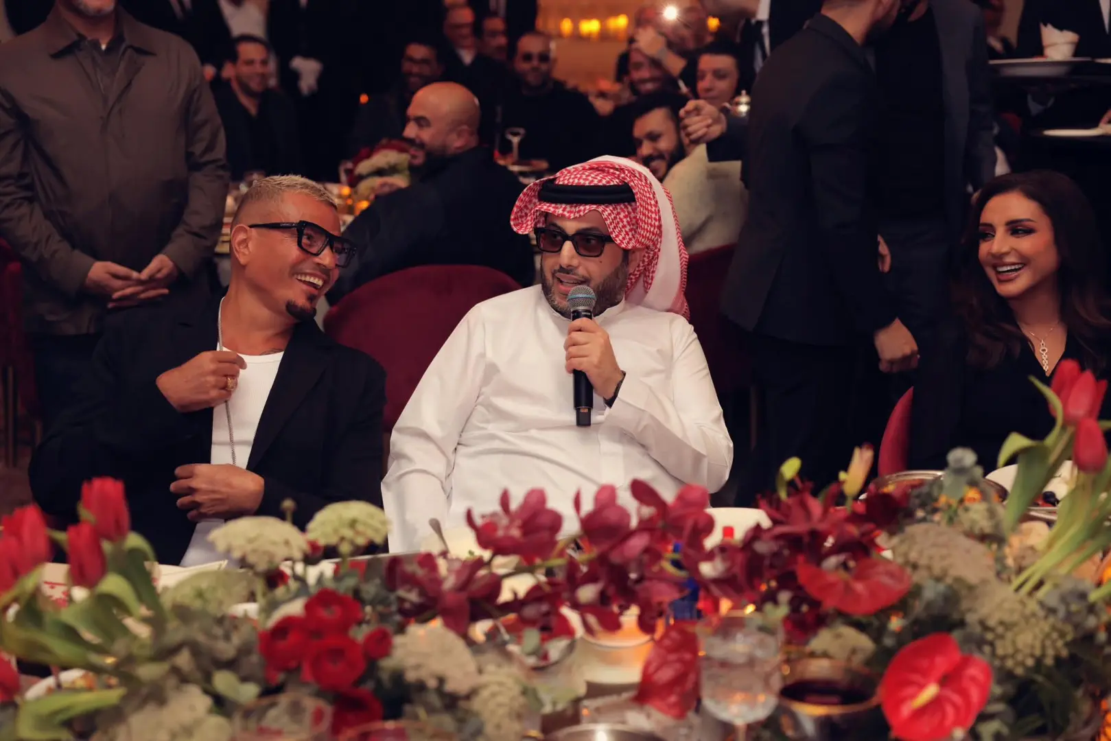 نجوم الفن والغناء والإعلام على مائدة سحور ترك آل الشيخ بالقاهرة - 1000260308