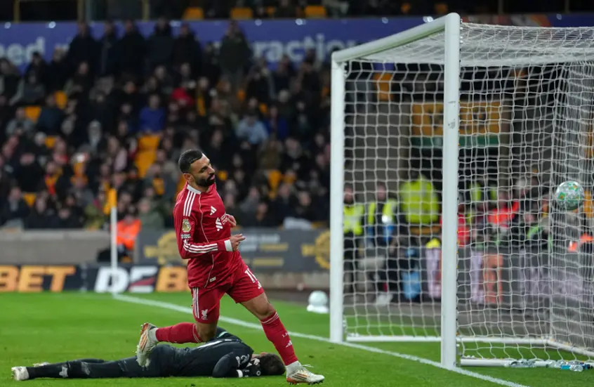 فى ليلة تسجيل محمد صلاح.. ليفربول يسقط بالقاضية أمام وليفرهامبتون