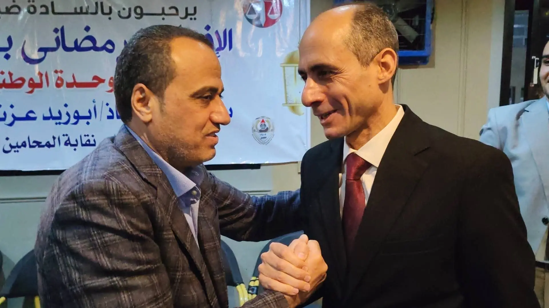 النائب ممدوح جاب الله ..على مائدة إفطار المحامين بحوش عيسى - 1000263652