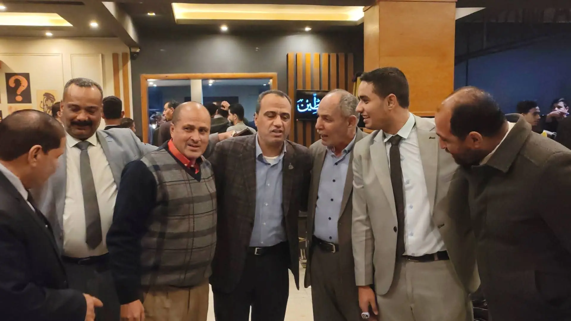 النائب ممدوح جاب الله ..على مائدة إفطار المحامين بحوش عيسى - 1000263658