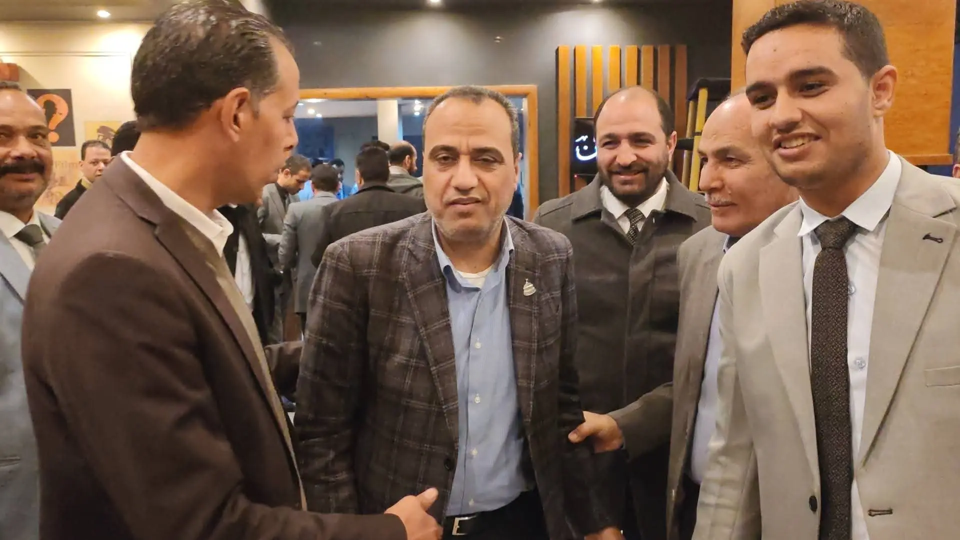 النائب ممدوح جاب الله ..على مائدة إفطار المحامين بحوش عيسى - 1000263660