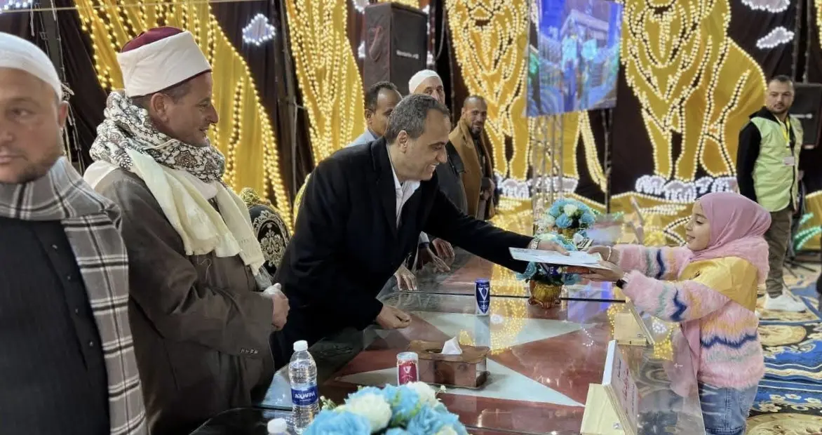 أكبر تكريم لحفظة القران الكريم بحضور النائب ممدوح  جاب الله - 1000272515