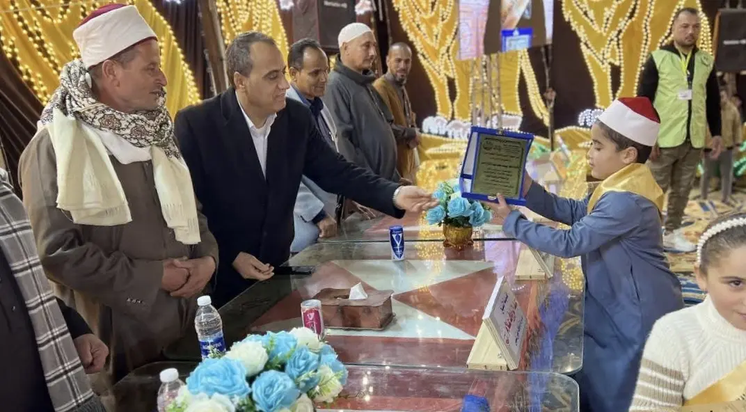 أكبر تكريم لحفظة القران الكريم بحضور النائب ممدوح  جاب الله - 1000272519