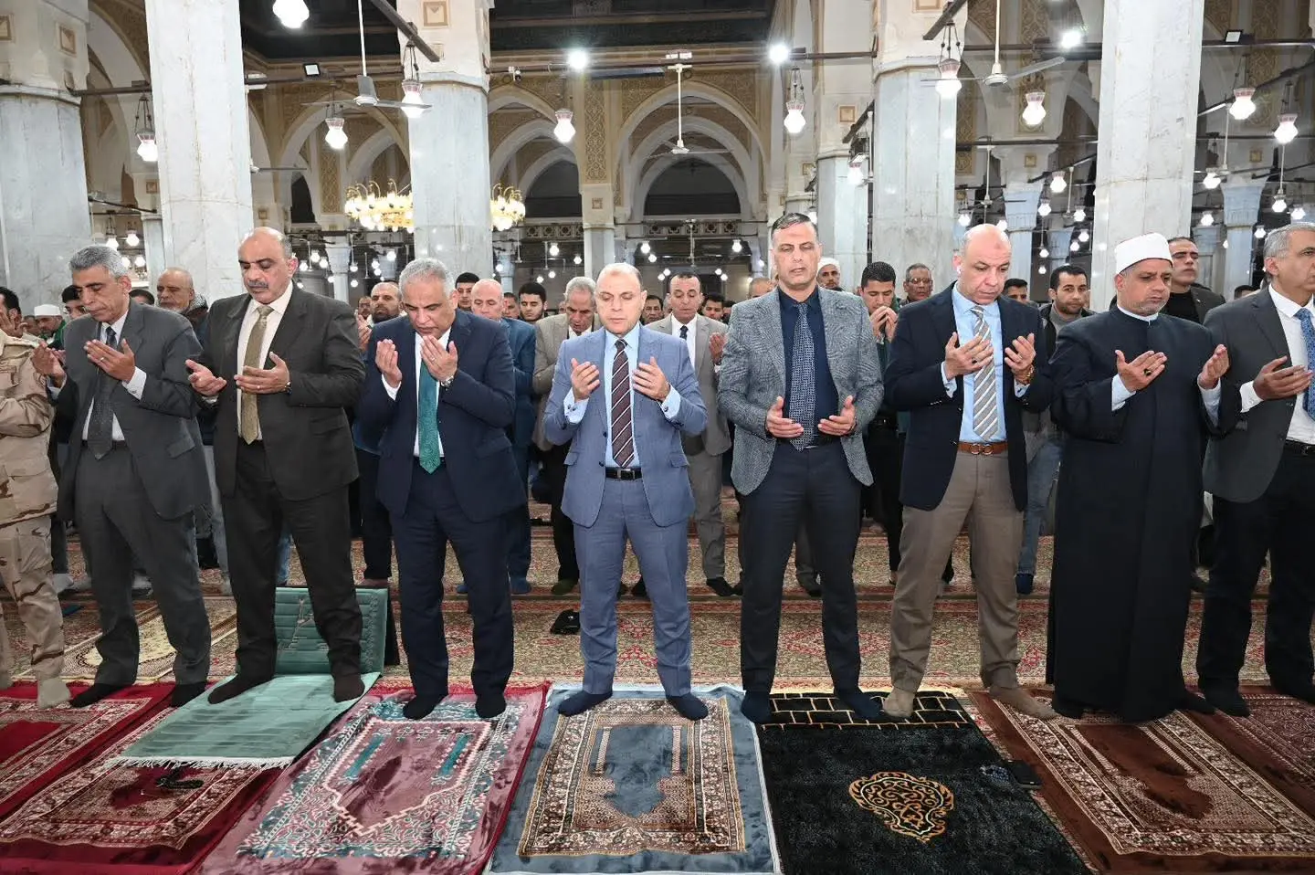 محافظ الغربية يشهد احتفال ليلة القدر من رحاب المسجد الأحمدى بطنطا