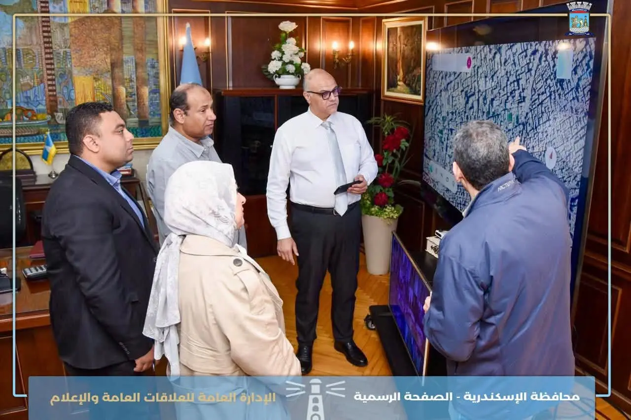 محافظ الإسكندرية يبحث فتح محاور مرورية عرضية جديدة - 1000273046