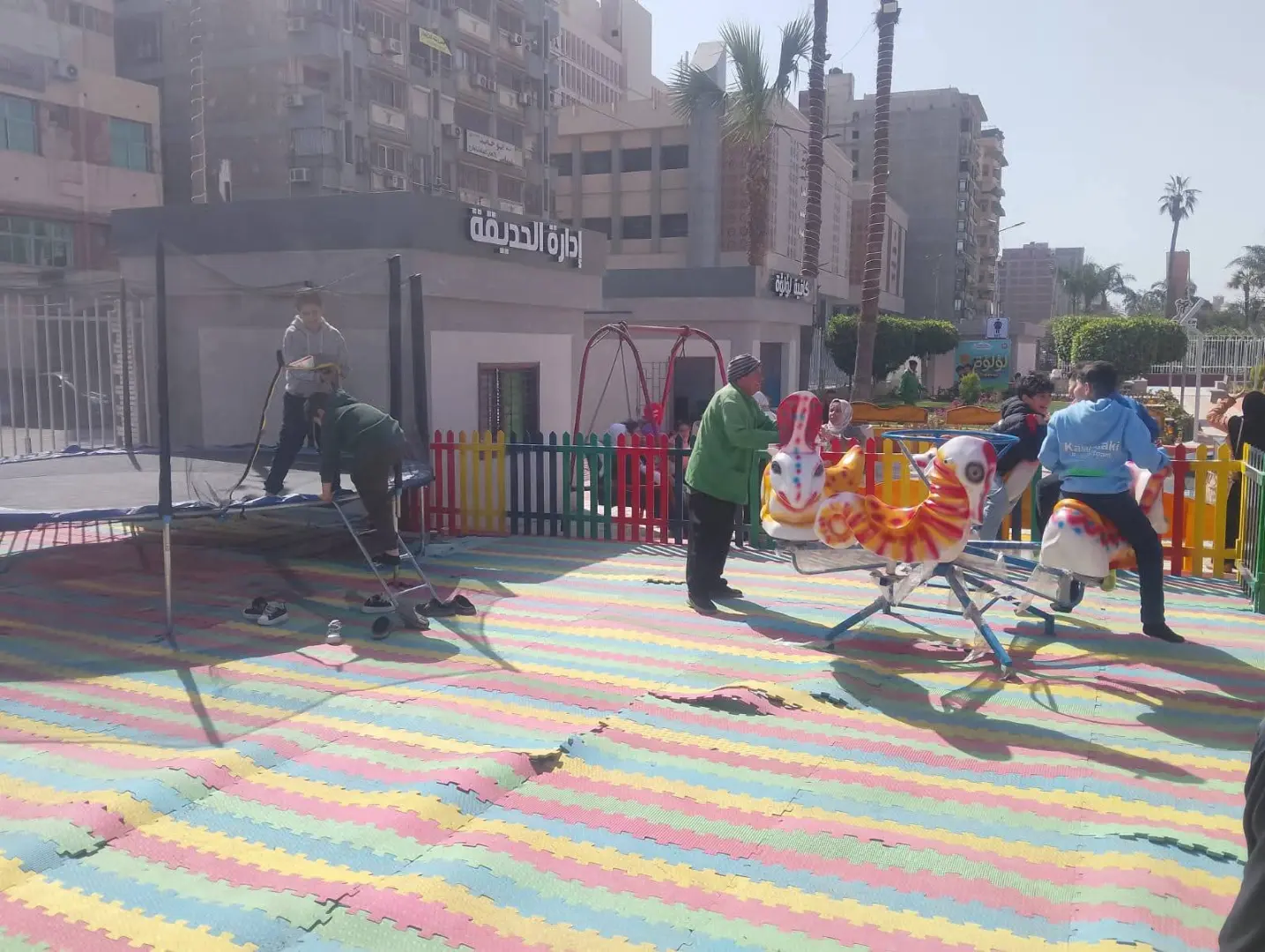 محافظ الدقهلية: حديقة لؤلؤة المنصورة تستقبل المواطنين طوال أيام عيد الفطر المبارك - 1000276540