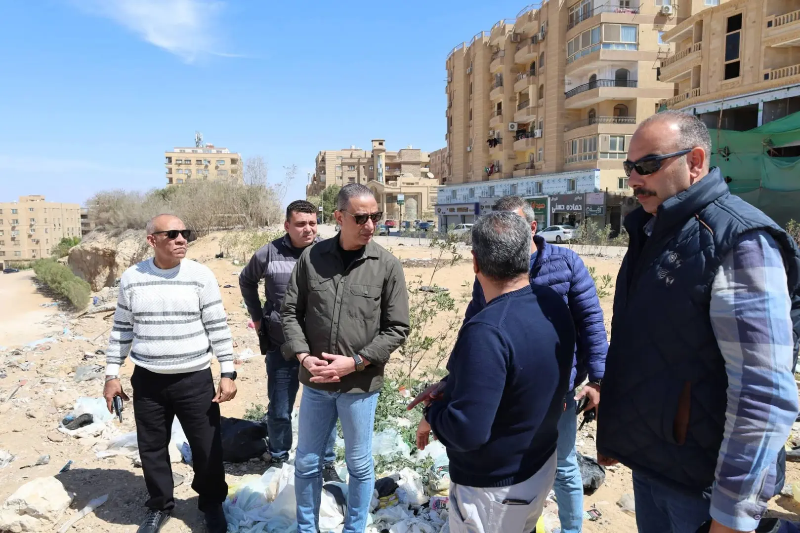 محافظ الجيزة يقتحم مشكلات حدائق الأهرام.. بحلول عاجلة