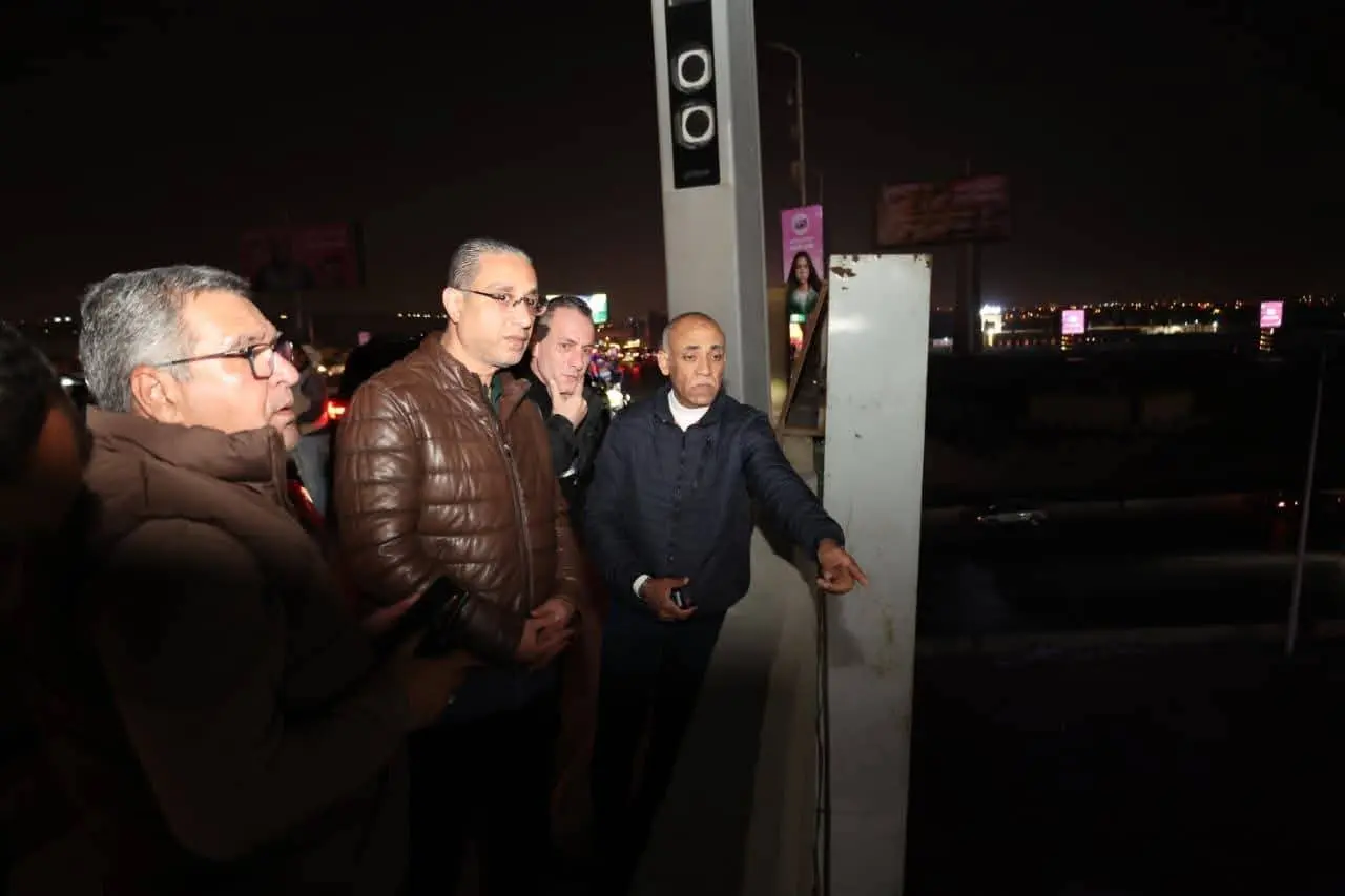 محافظ الجيزة يتابع خطة ترشيد استهلاك الكهرباء بمحاور ٢٦ يوليو وأحمد عرابي الجديد والإسكندرية الصحراوي