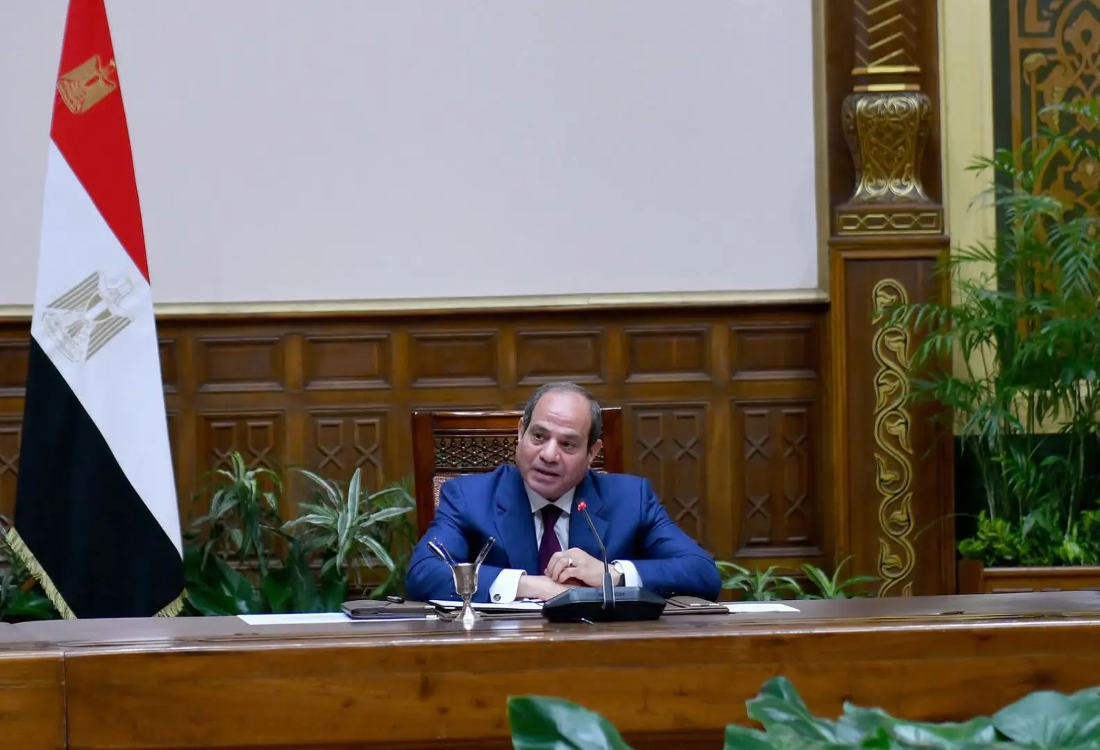 بالصور.. نص كلمة الرئيس السيسى فى لقاء المرأة المصرية والأم المثالية