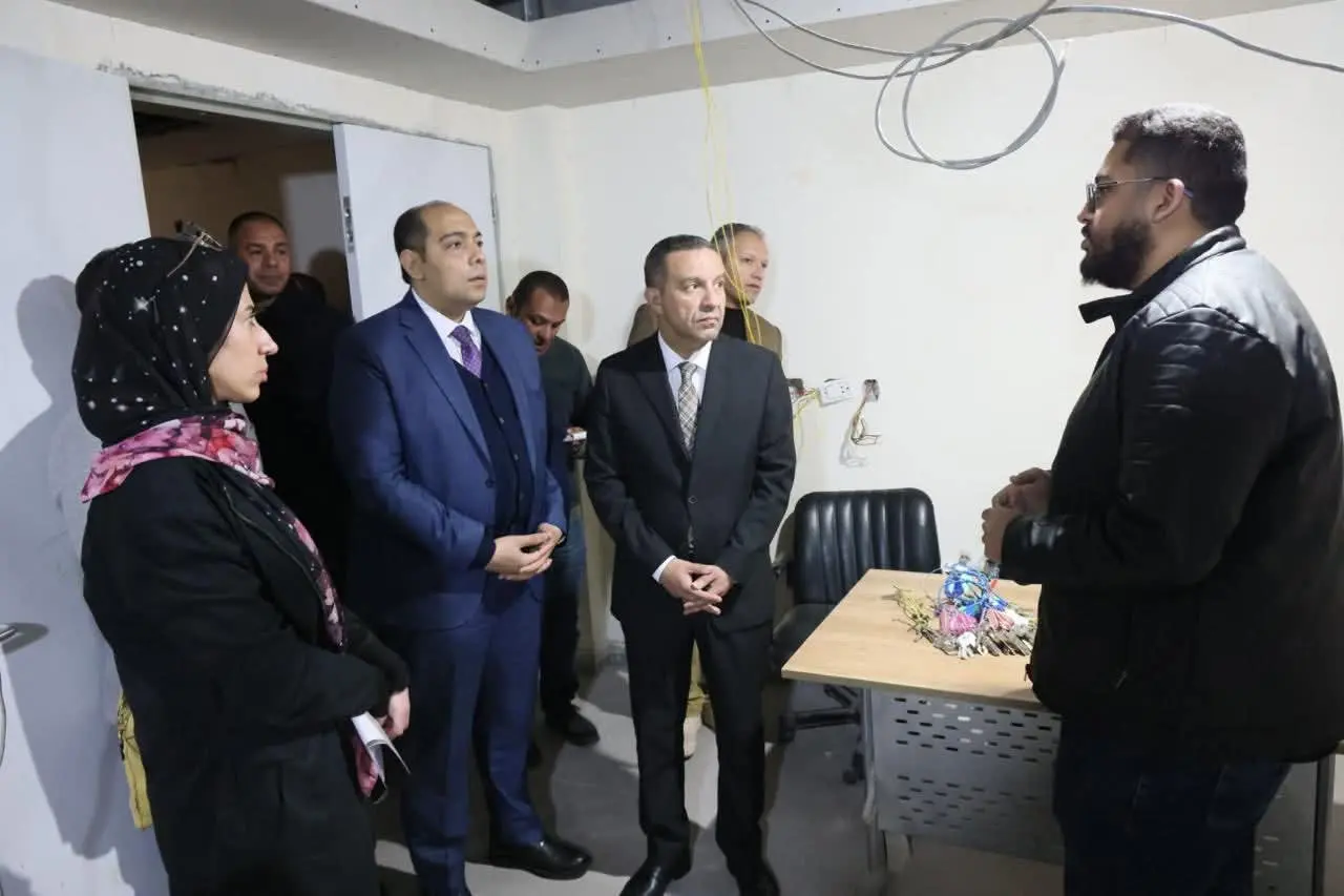 محافظ المنوفية يتفقد بنك الدم " مركز البلازما الجديد "  بشبين الكوم - 1000280345