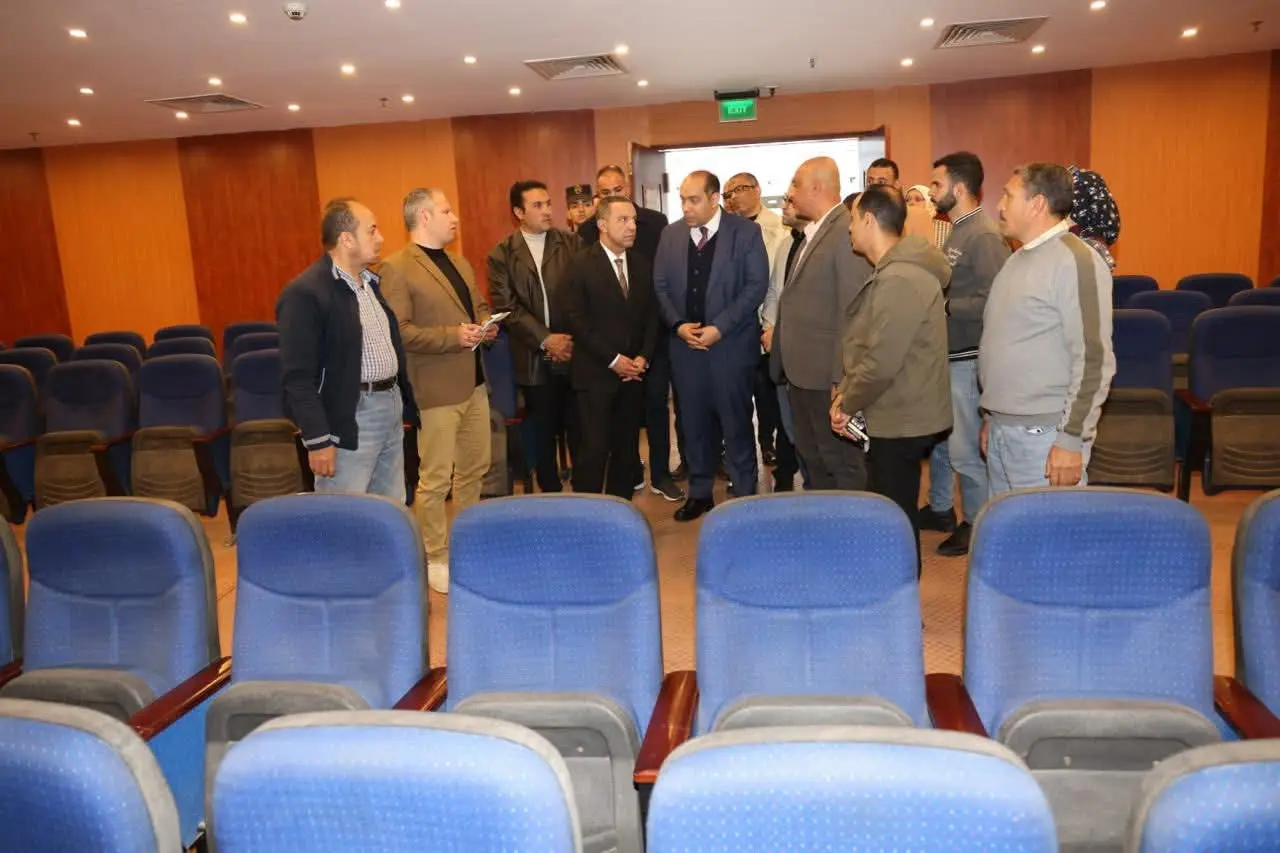 محافظ المنوفية يتفقد بنك الدم " مركز البلازما الجديد "  بشبين الكوم - 1000280350