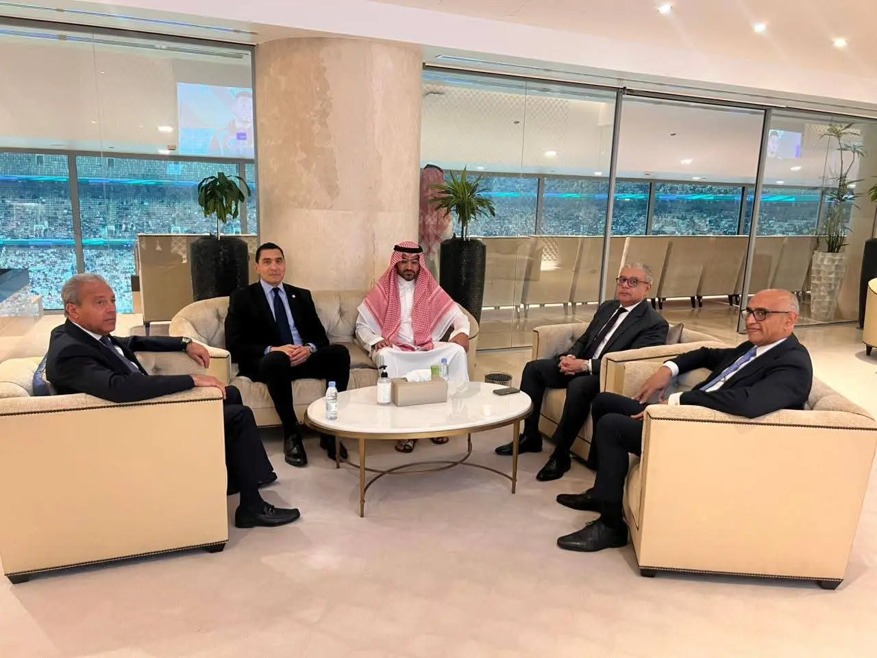 وزير الشباب والرياضة يلتقي نظيره السعودي لتوطيد التعاون على المستوي الشبابي والرياضى - 1000282259