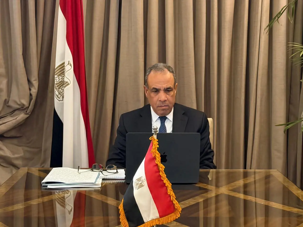 وزير الخارجية يشارك في أعمال الدورة العادية الـ  165 لمجلس جامعة الدول العربية