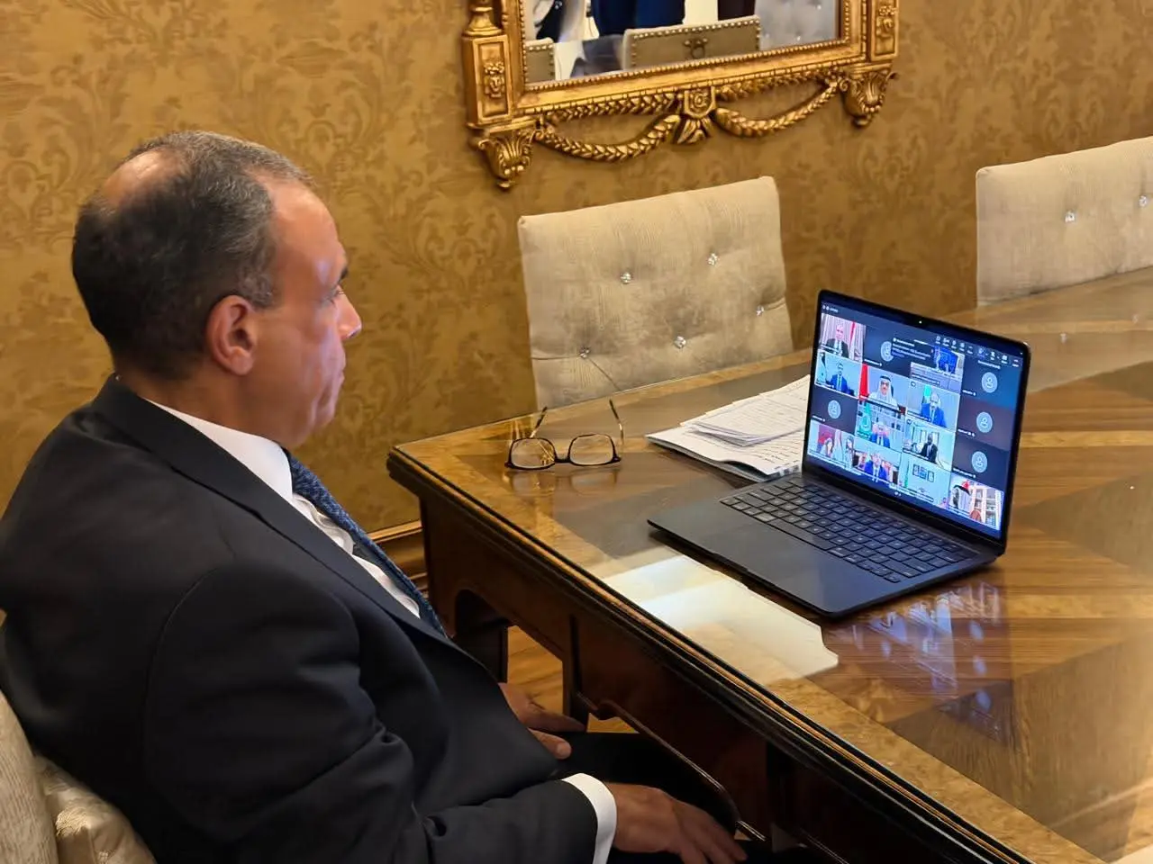وزير الخارجية يشارك في أعمال الدورة العادية الـ  165 لمجلس جامعة الدول العربية - 1000283847