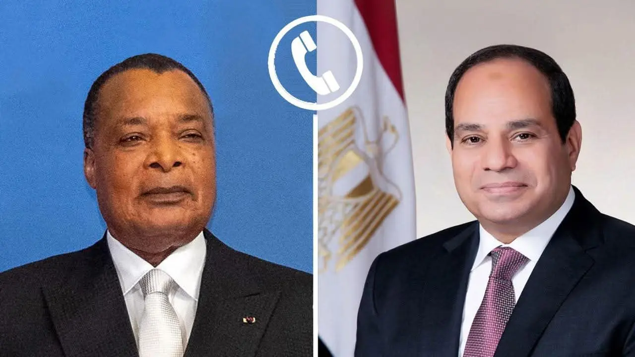 الرئيس السيسى يهنئ  رئيس  الكونغو بمناسبة فوزه بولاية رئاسية جديدة
