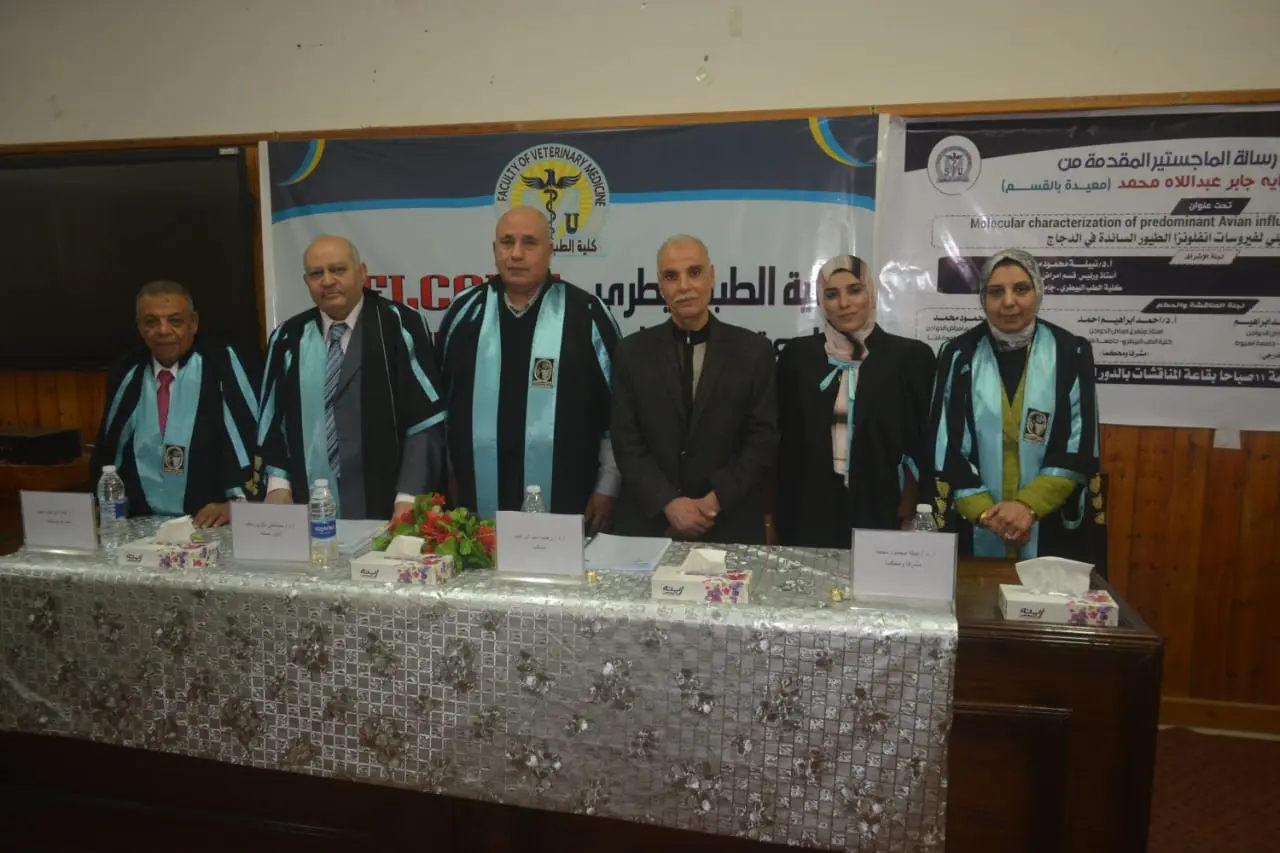 رسالة ماجستير بجامعة قنا تكشف السلالات السائدة لإنفلونزا الطيور في صعيد مصر
