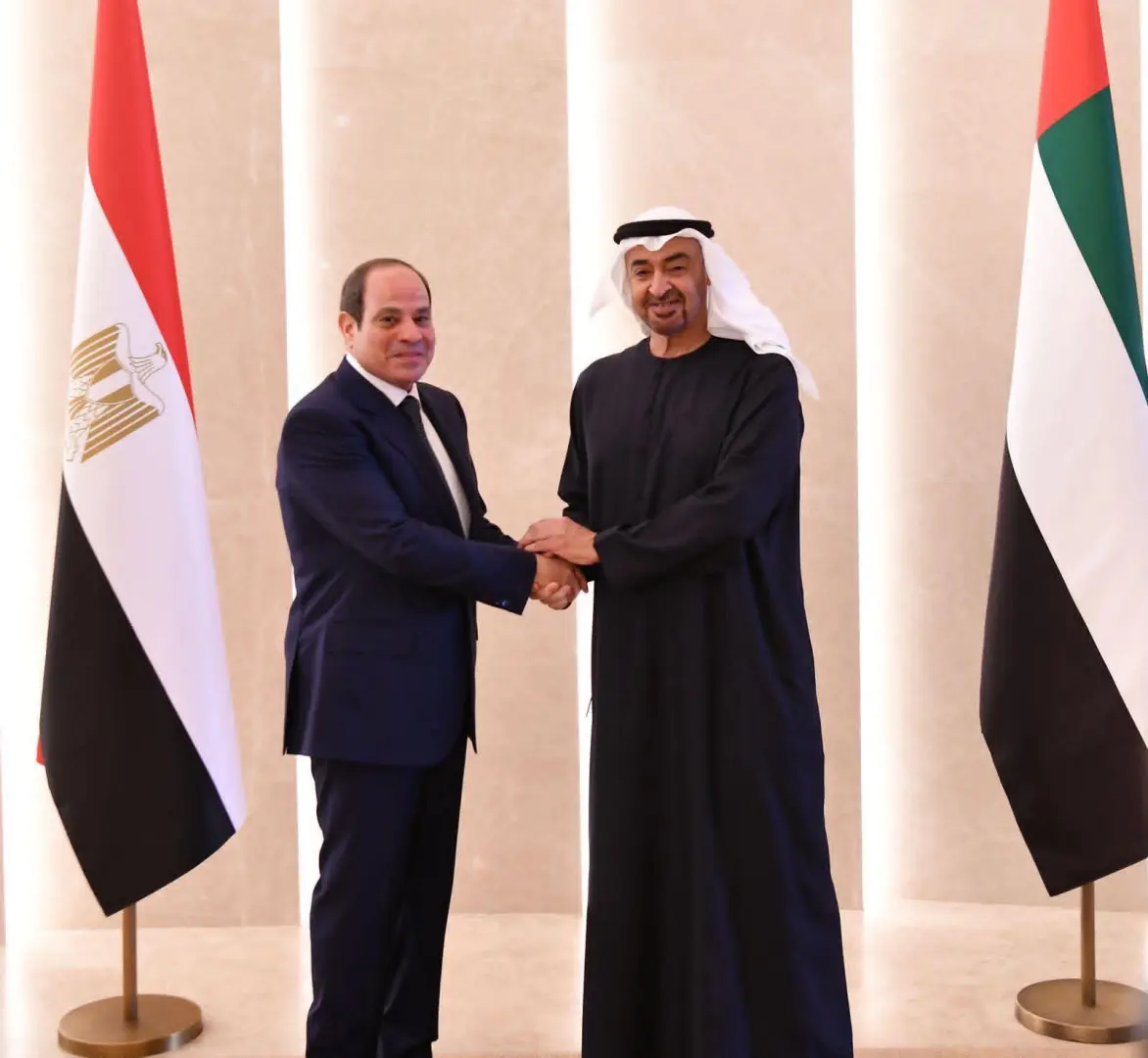 الرئيس السيسي يعود إلى أرض الوطن عقب زيارة دولة الإمارات