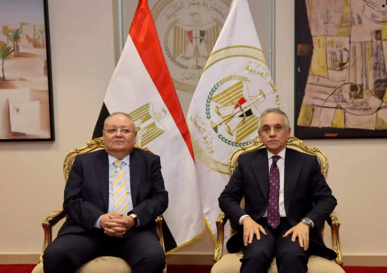 وزير العدل يستقبل رئيس مجلس الدولة لتهنئته بتولي مهام منصبه
