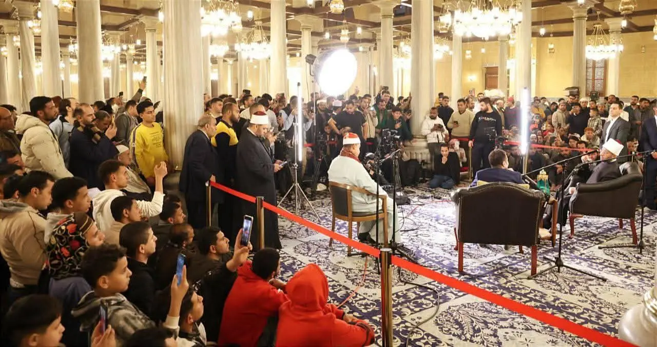 وزير الأوقاف يفتتح «ملتقى الفكر الإسلامي» في ثوبه الجديد بمسجد سيدنا الحسين - 1000416289