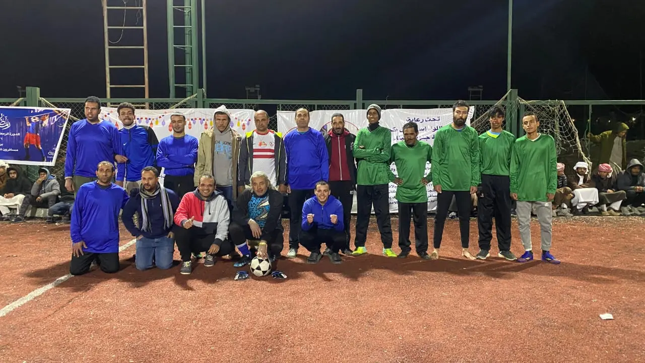 انطلاق الدورة الرمضانية لكرة القدم بمدينة سانت كاترين بمشاركة 16 فريقًا - 1000429777