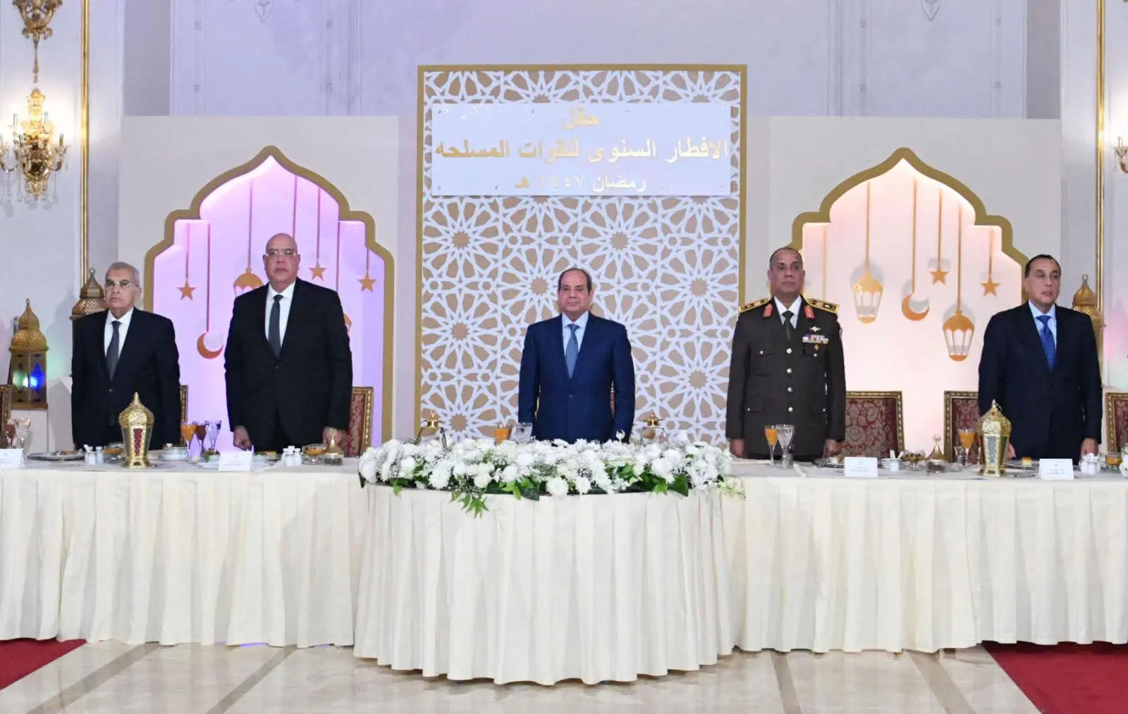 نص كلمة الرئيس السيسي خلال حفل الإفطار السنوي  للقوات المسلحة - 1000434733 1