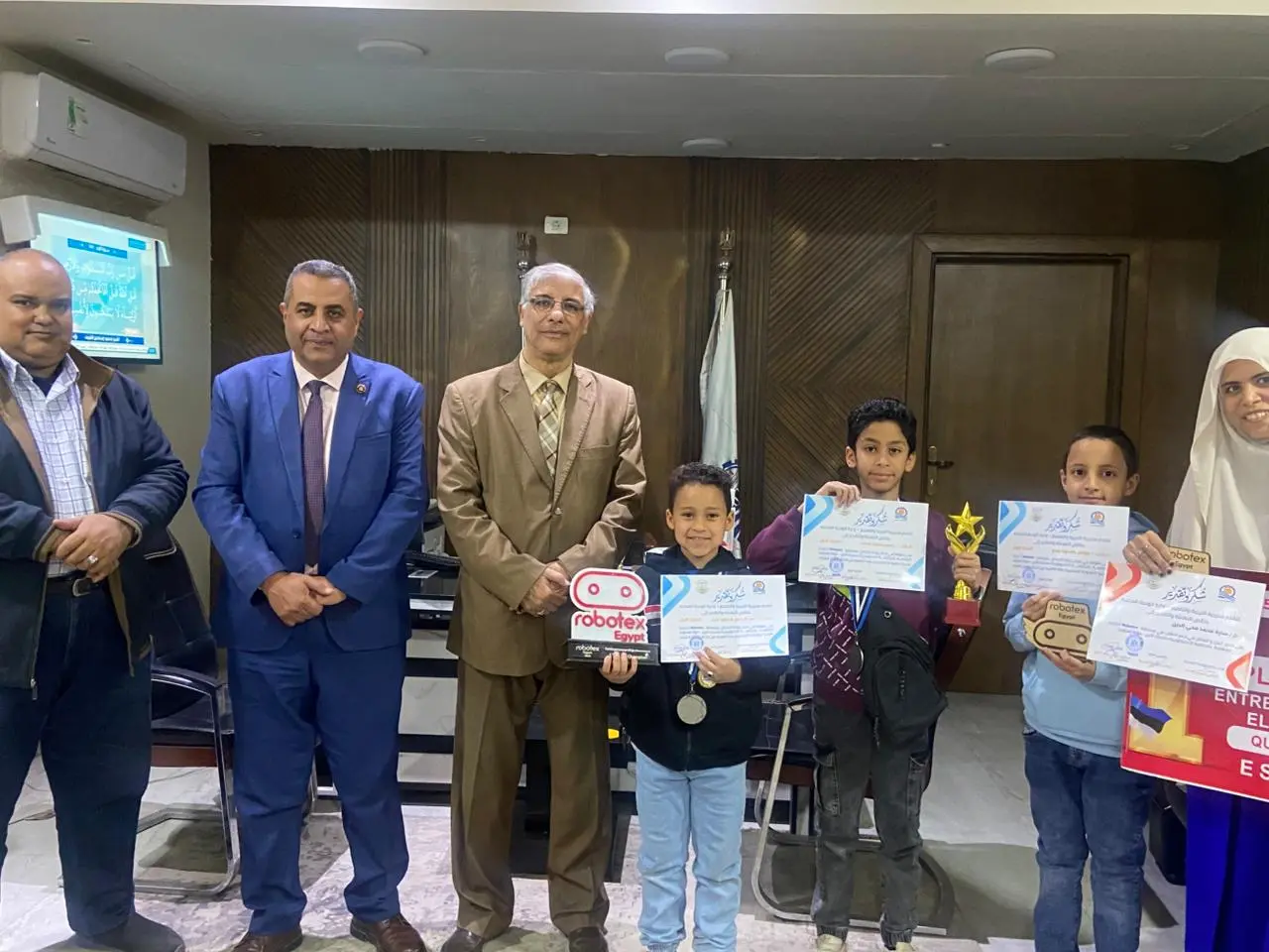 طلاب تعليم قنا يحصدون مراكز عالمية في «Robotex International 2025» بإستونيا - 1000441514