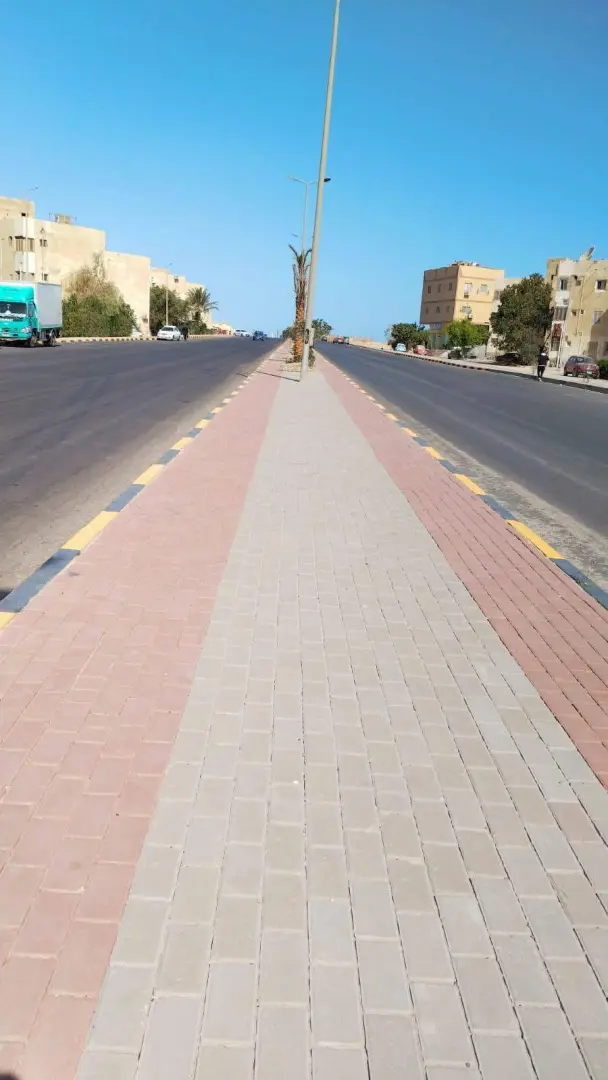 الانتهاء من أعمال رفع كفاءة وتطوير شارع الحجاز بالبحر الأحمر بتكلفة استثمارية  128 مليون جنيه