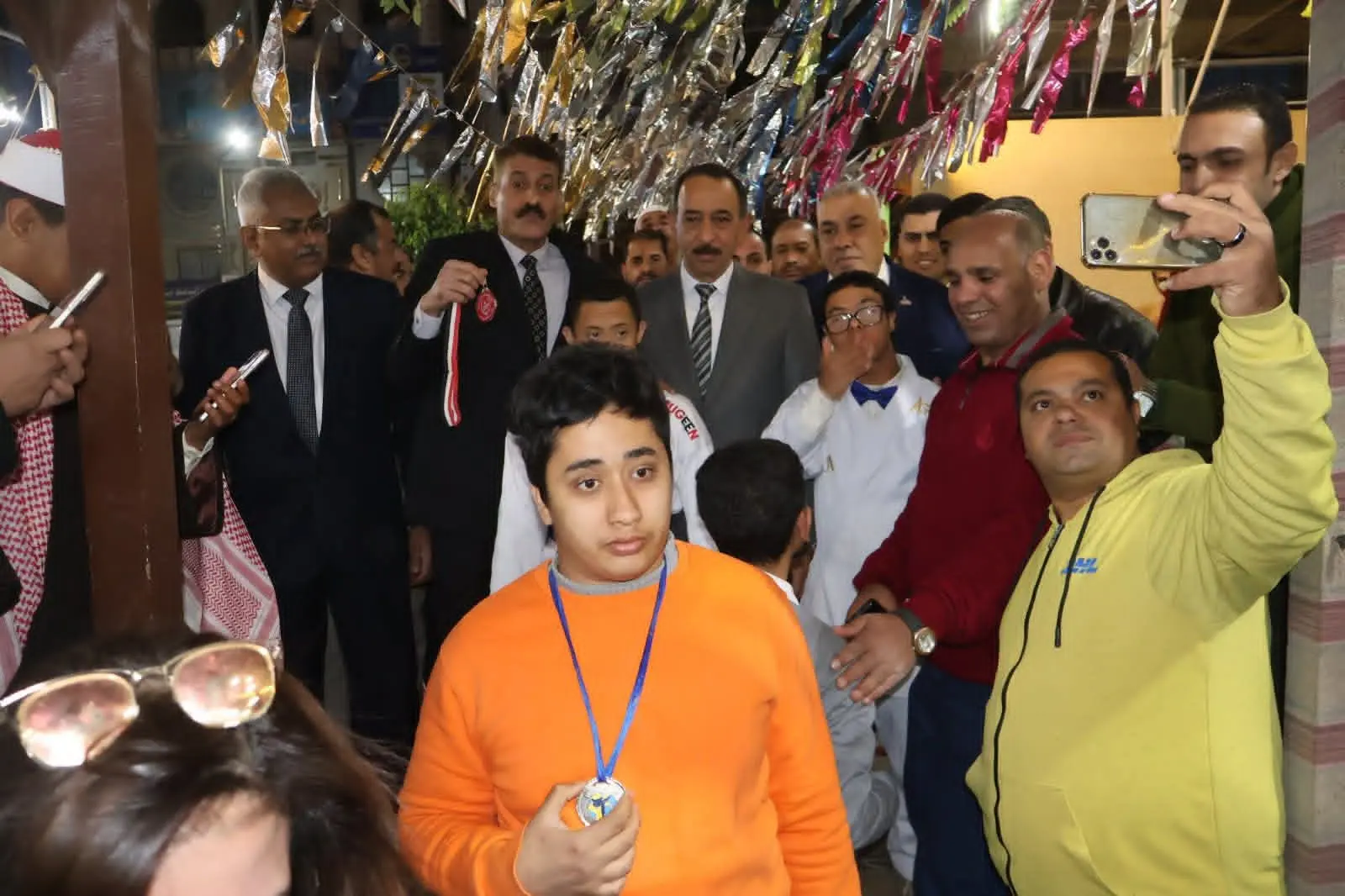 محافظ سوهاج يشارك في حفل الإفطار الجماعي لذوي الهمم