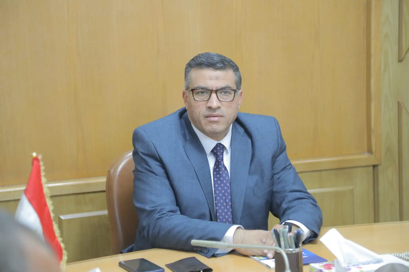 محافظ قنا يتابع نسب الإنجاز بمشروع المنطقة الحرفية بالترامسة