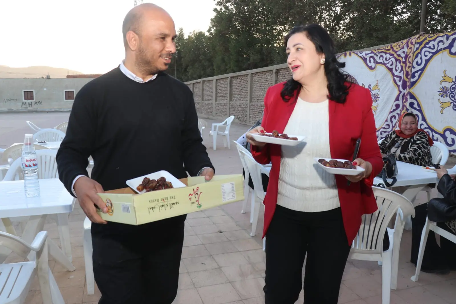 إفطار للمرأة الصعيدية بقرية الطويرات في قنا احتفالًا بيومها العالمي