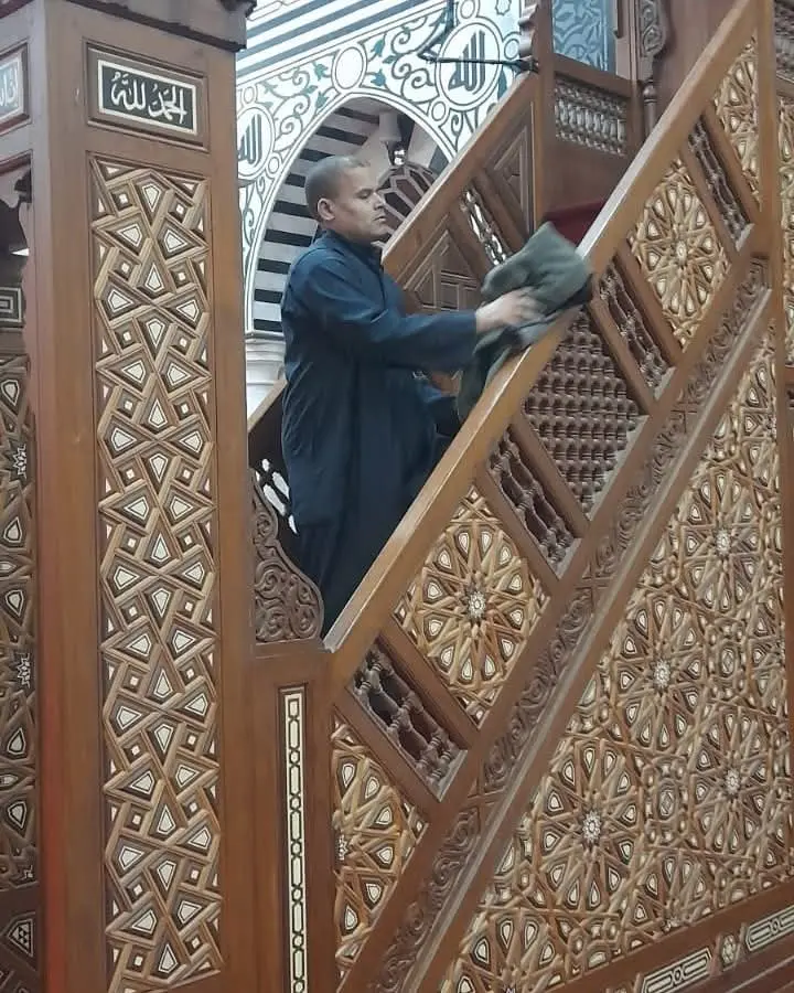 وزارة الأوقاف: تجديد حملة النظافة الشاملة بالمساجد لاستقبال المعتكفين - 1000452136