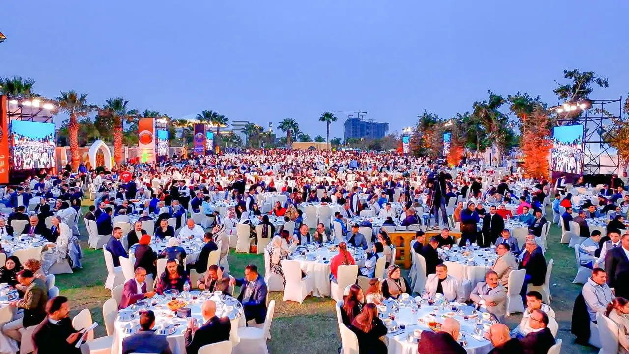 بحضور وزير الشباب والرياضة ومشاركة 4 آلاف عضو.. حزب الشعب الجمهوري يقيم حفل إفطاره الرمضاني السنوي من قلب العاصمة الجديد - 1000468262