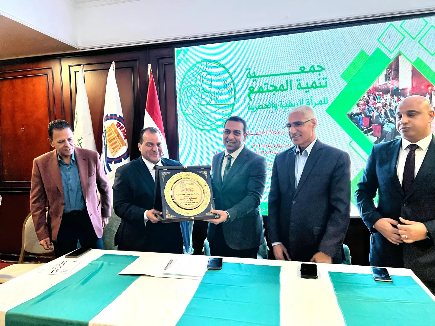 نائب محافظ قنا يشهد احتفال جمعية تنمية المجتمع للمرأة الريفية والحضرية باليوم العالمي للمرأة