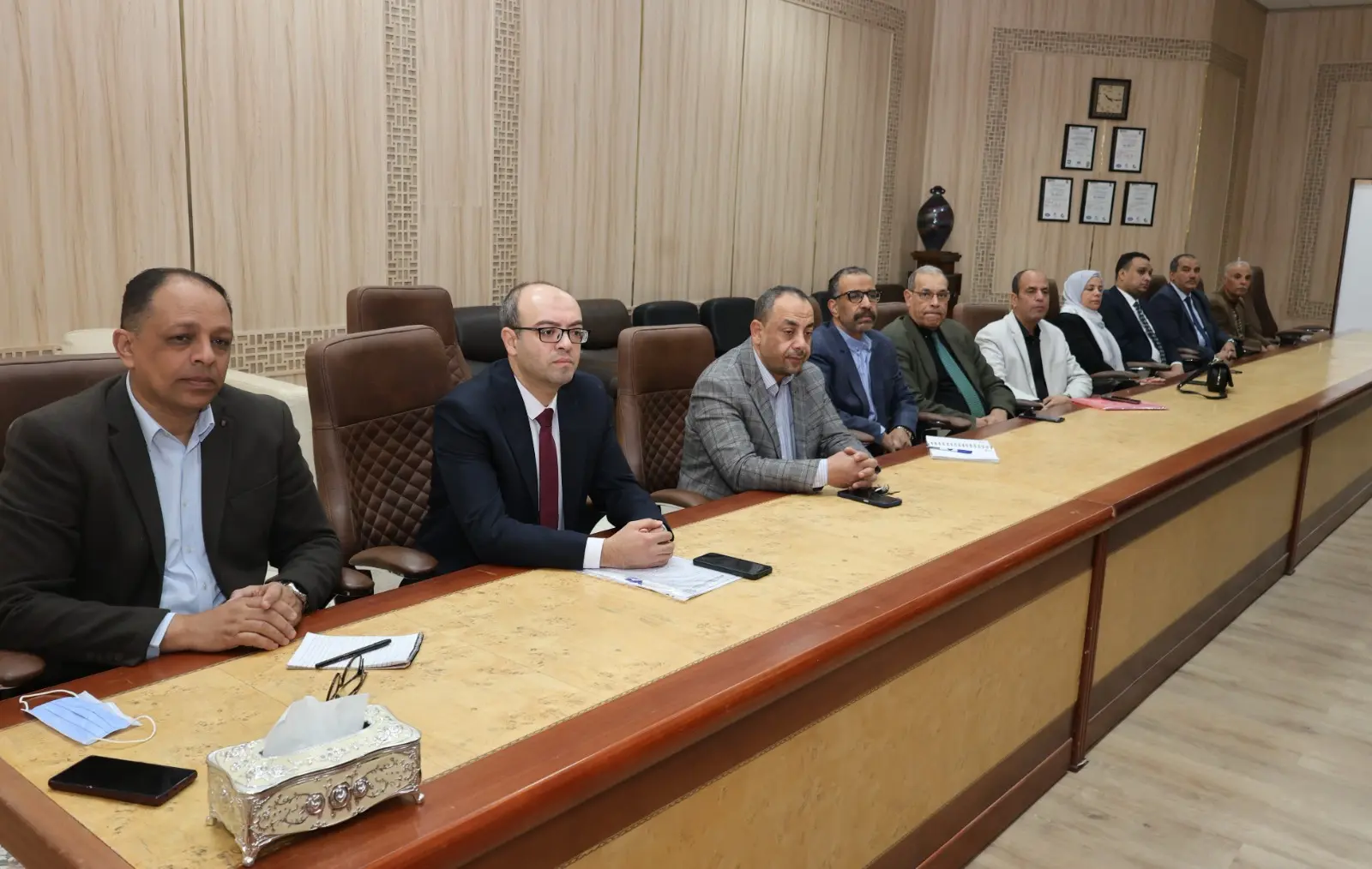 إطلاق المشروع الرئاسي لتقييم البرامج الدراسية بجامعة قنا - 1000470471