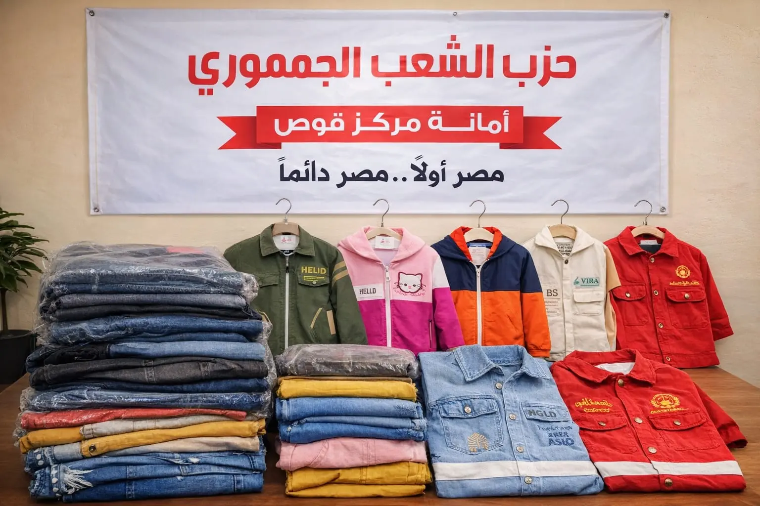 «الشعب الجمهوري» بقوص يوزع ملابس العيد على 75 طفلًا ضمن مبادرة «مع الناس» - 1000480724