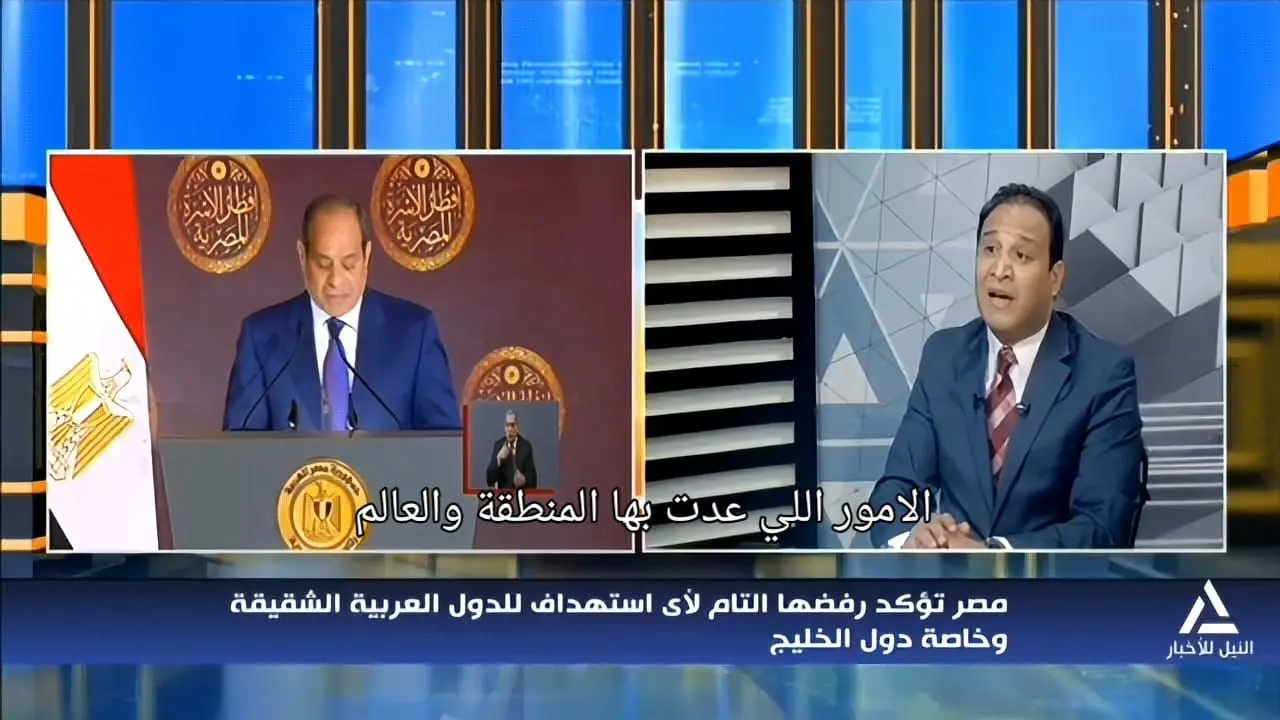 باسم جمال: الرئيس السيسي يرسخ معادلة الأمن القومي ويؤكد أن أمن الخليج خط أحمر