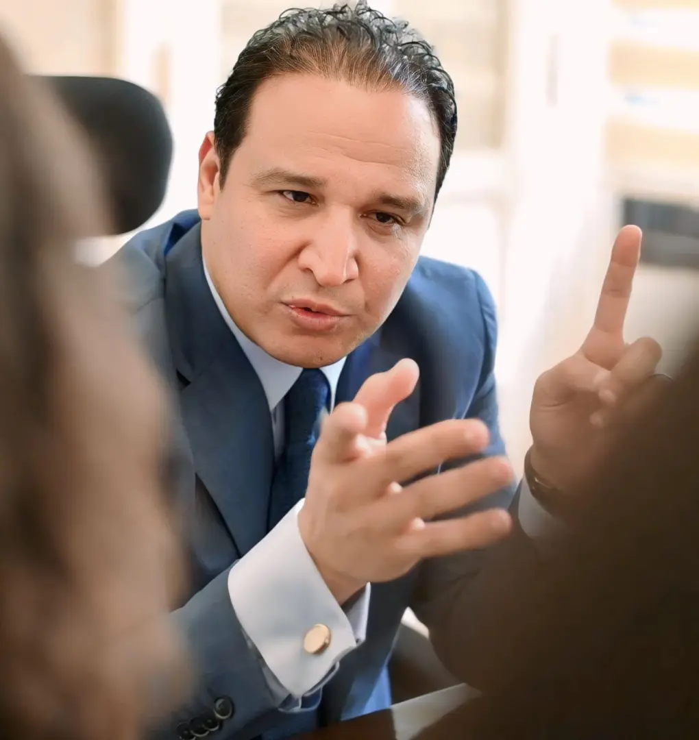 باسم جمال: الرئيس السيسي يرسخ معادلة الأمن القومي ويؤكد أن أمن الخليج خط أحمر - 1000484836