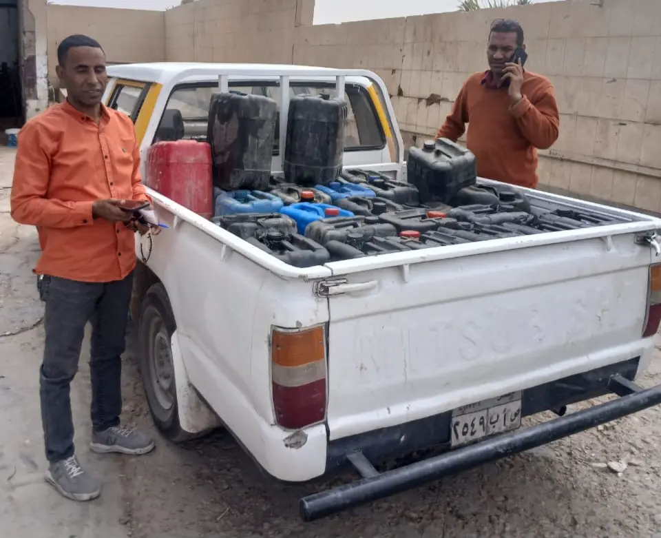 إحباط تهريب 624 لترًا من المواد البترولية قبل بيعها في السوق السوداء بقنا