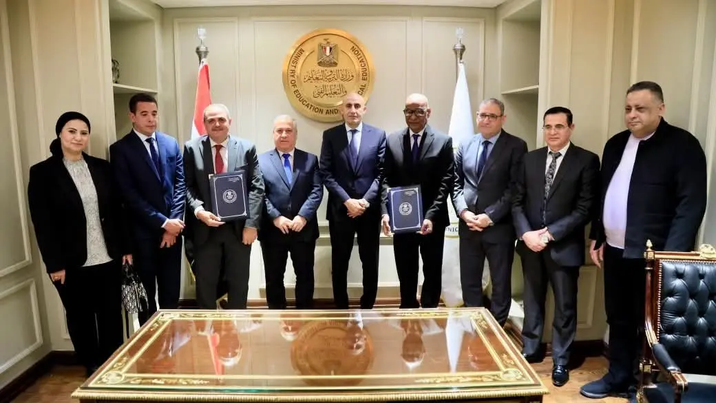 وزير التعليم ورئيس الوطنية للصحافة يشهدان بروتوكول تعاون مع "دار التحرير للطبع والنشر" لتطوير الخدمات التعليمية - 1000492319