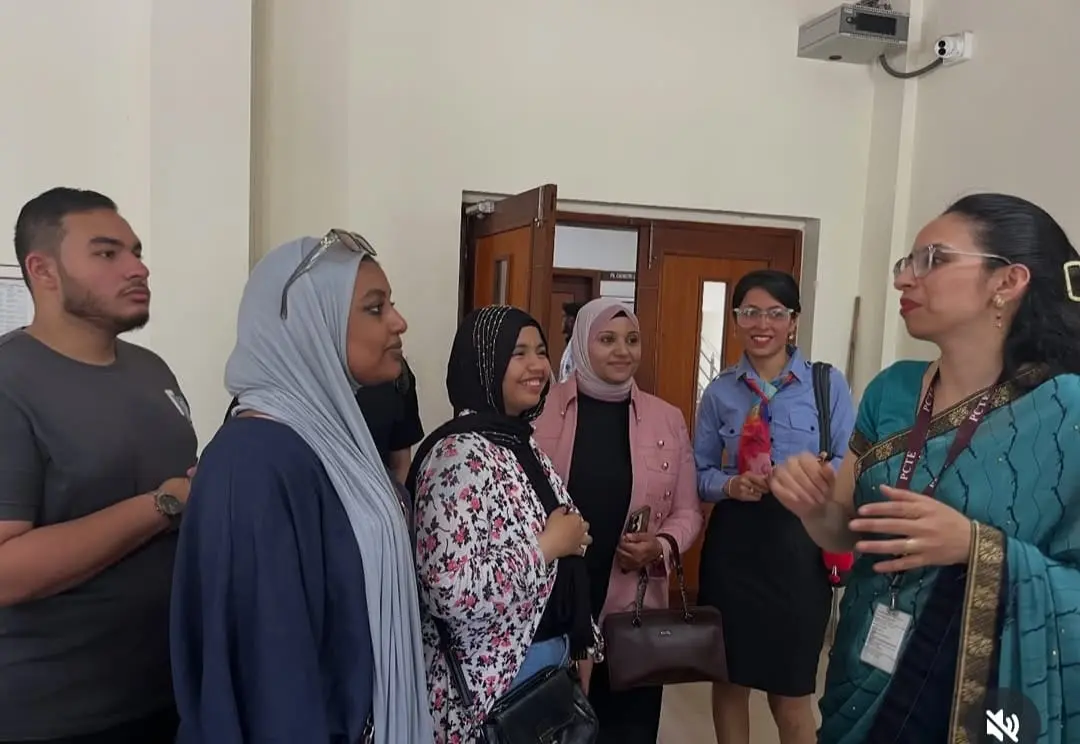 طلاب جامعتي الأقصر الحكومية والأهلية يشاركون في فعاليات الأسبوع العالمي بالهند - 1000492801