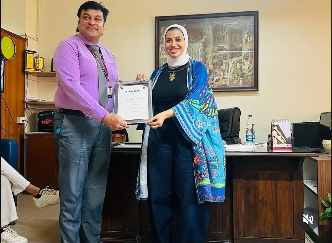 طلاب جامعتي الأقصر الحكومية والأهلية يشاركون في فعاليات الأسبوع العالمي بالهند - 1000492825