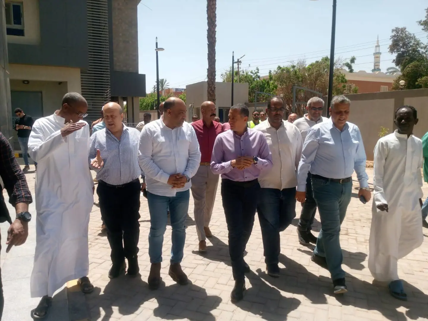 محافظ أسوان يتفقد مشروع تطوير وإحلال وتجديد مستشفى نصر النوبة المركزي