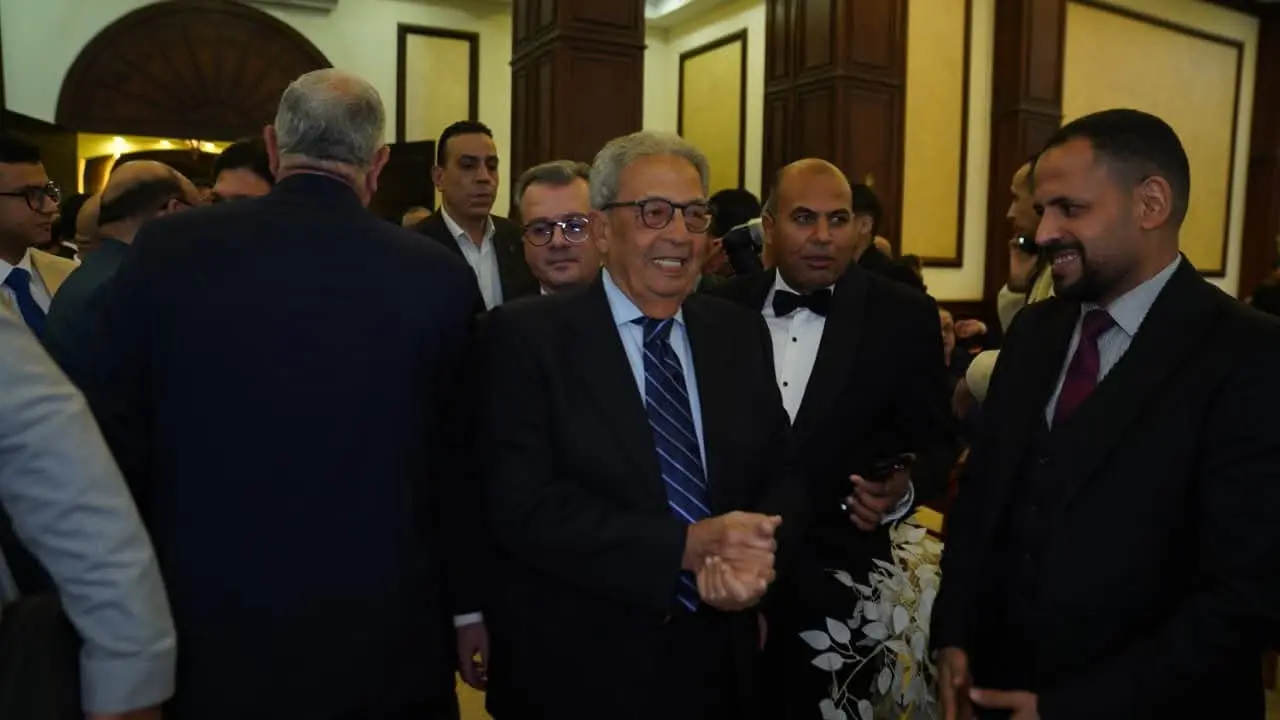 بحضور وزراء ونواب وشخصيات عامة.. النائب عبدالمنعم إمام يحتفل بعقد قرانه على الإعلامية شيرين مجدي - 1000501241