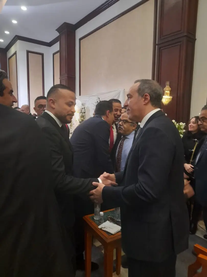 بحضور وزراء ونواب وشخصيات عامة.. النائب عبدالمنعم إمام يحتفل بعقد قرانه على الإعلامية شيرين مجدي - 1000501245
